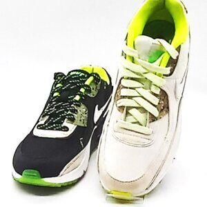 NIKE AIR MAX MISMATCHED "EXETER EDITION" YOUTH Size 5Y BLACK WHITE RARE